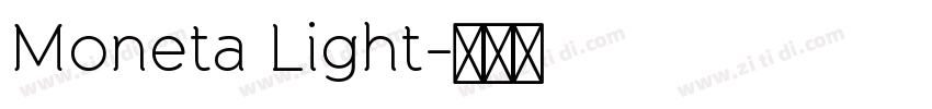 Moneta Light字体转换